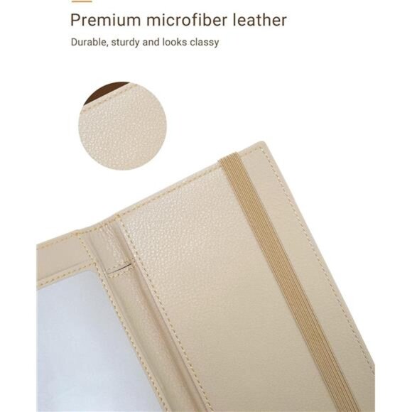 Checkbook Cover Premium Vegan Leather Checkbook Holder Slim Wallets - Picture 6 of 8